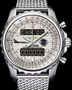 Silver Dial Breitling Chronospace Jet Team Limited Replica Watches UK