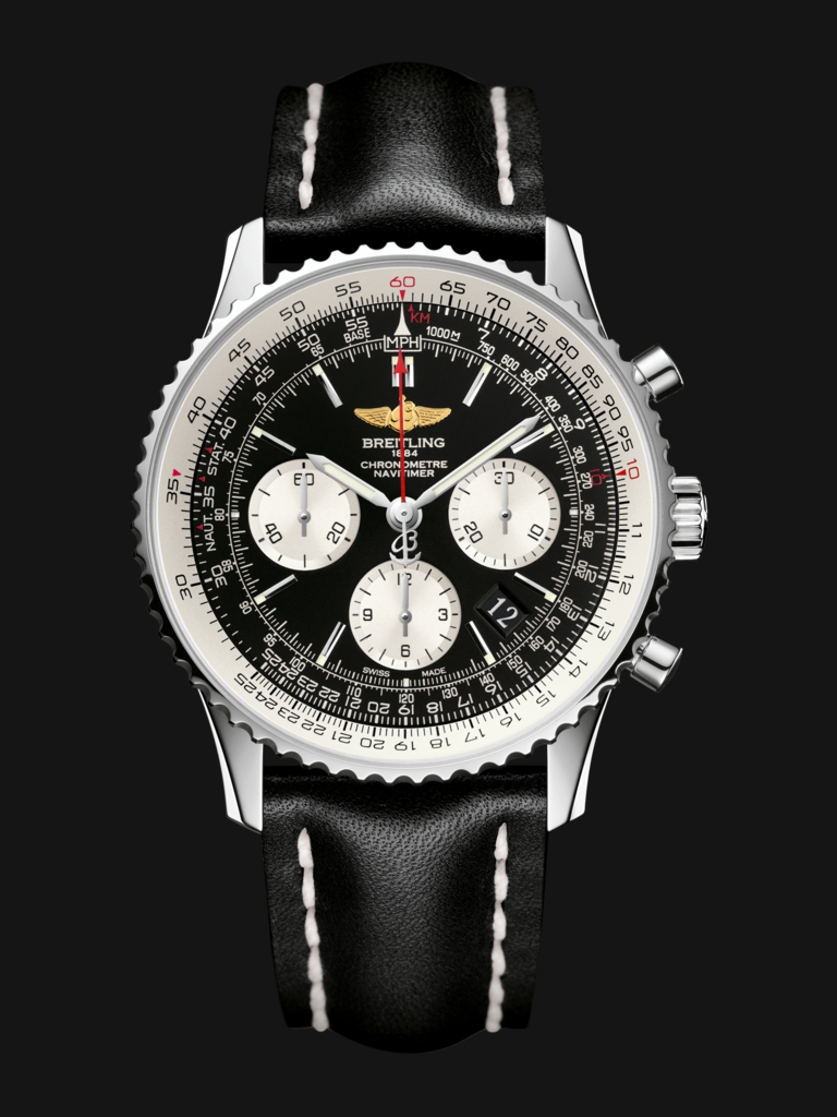 Silver Sub-dials Copy Breitling Navitimer 01 Watches