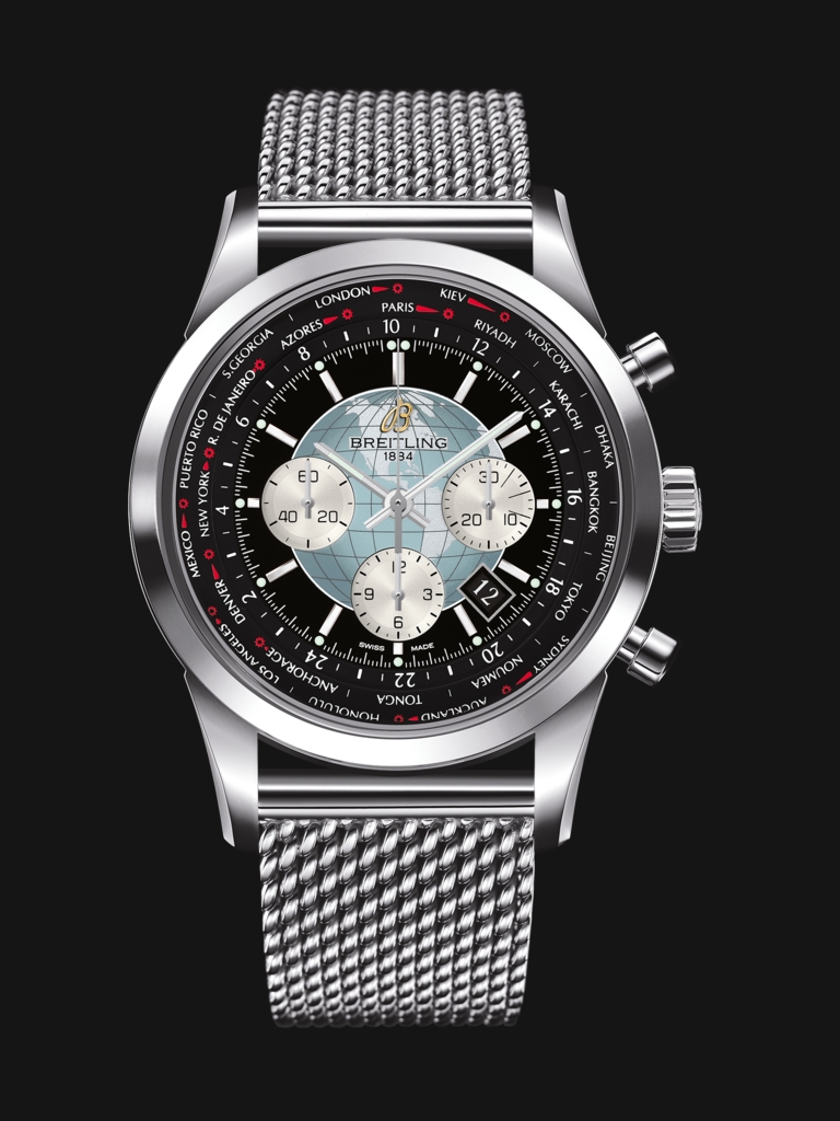 Silvery Sub-dials Breitling Transocean Copy Watches