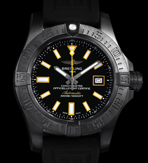 Breitling Avenger Replica Watches With Black Dials